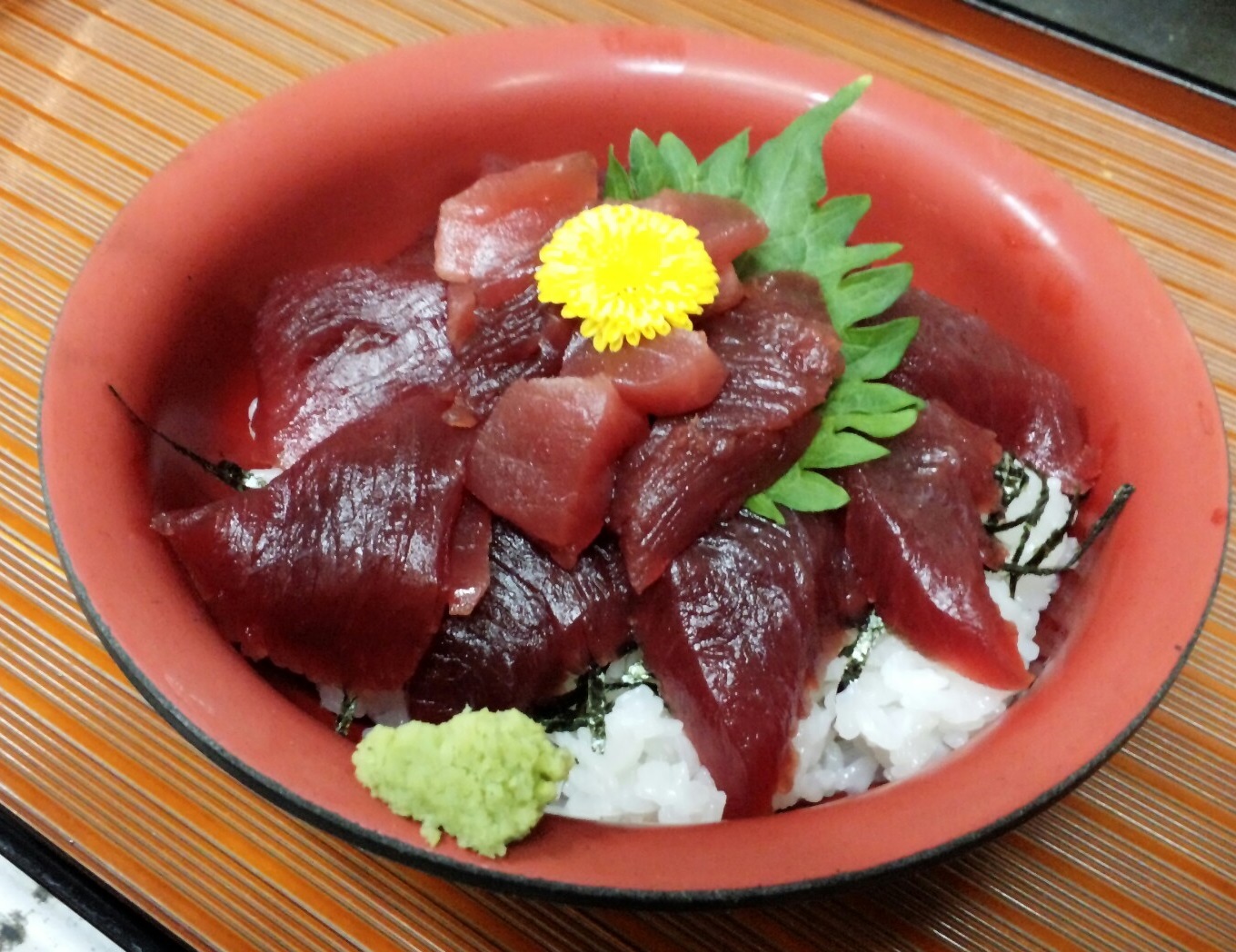 赤身丼定食